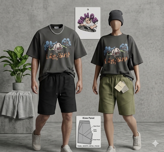 American-style Heavyweight Casual Shorts For Men